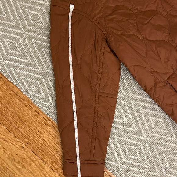 Madewell Women’s Air Puff Quilted Shacket Warm Coffee Rust Orange XS - Picture 7 of 7